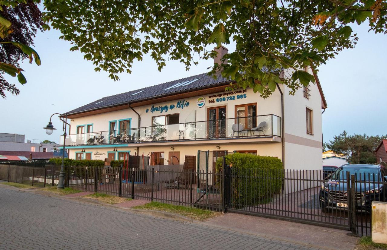 Apartament Z Widokiem Na Morze U Grazyny 2 Jarosławiec Esterno foto